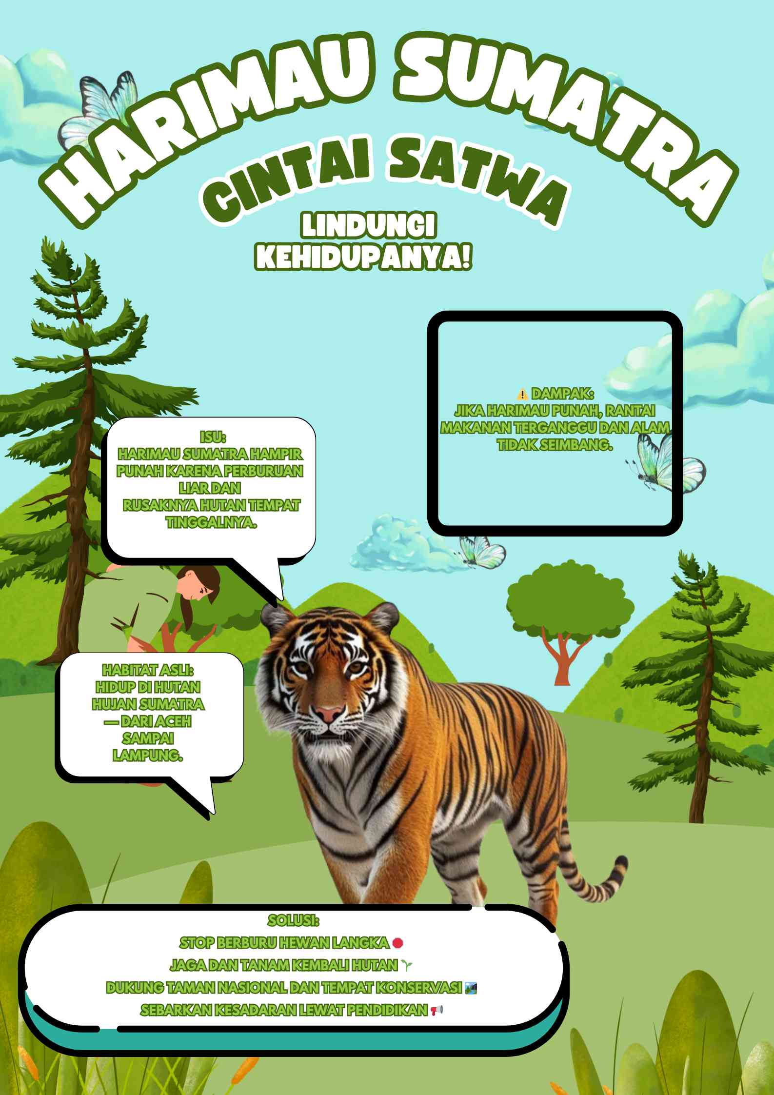 Hewan Harimau: Mangsa Alam dan Simbol Keberanian